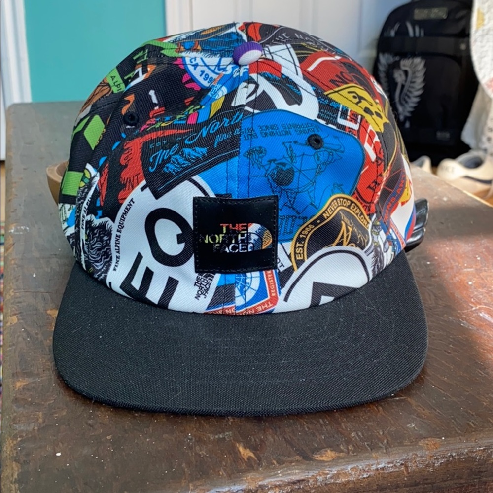 Fun NorthFace Hat Never Stop Exploring